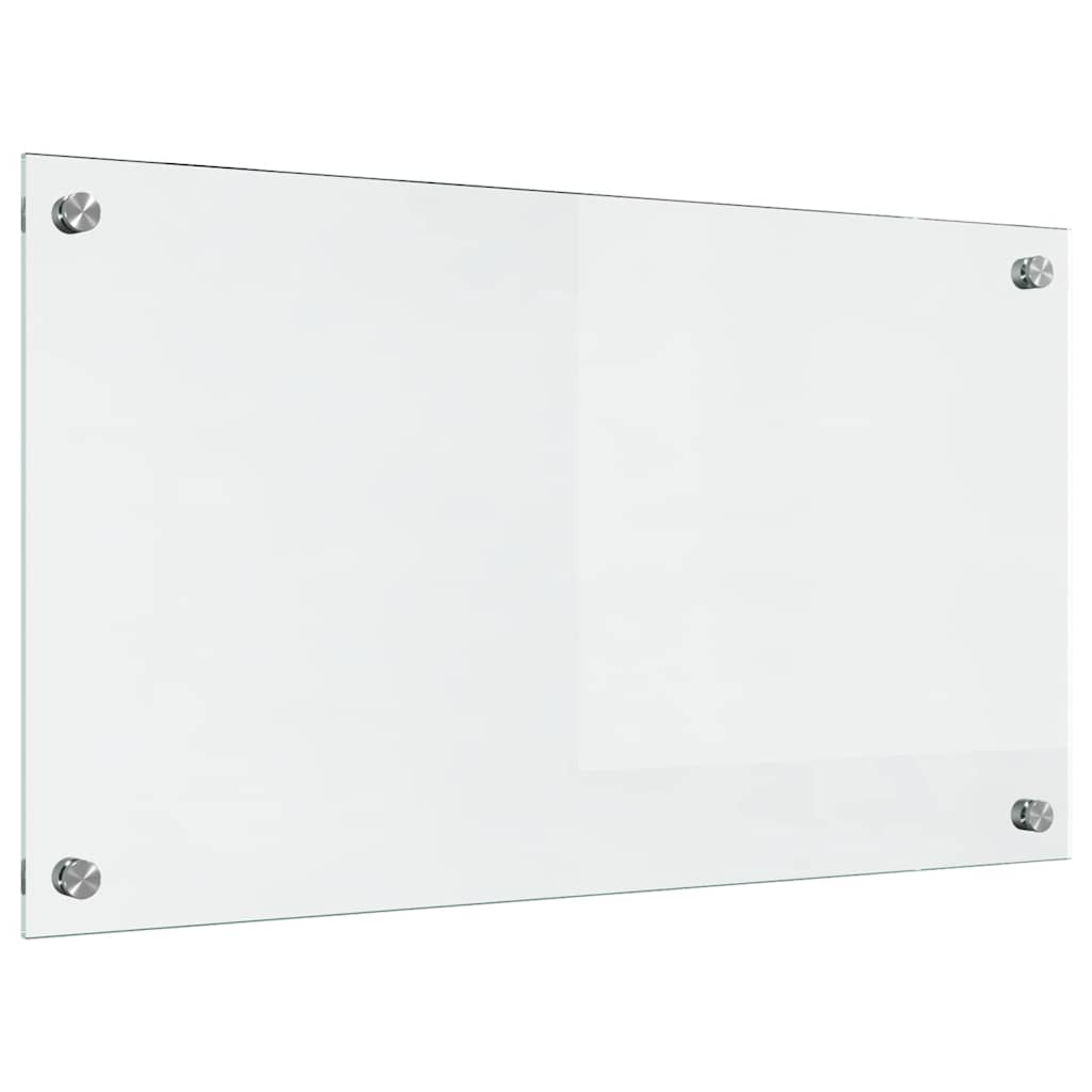 vidaXL Küchenrückwand Transparent 70 x 40 cm Gehärtetes Glas