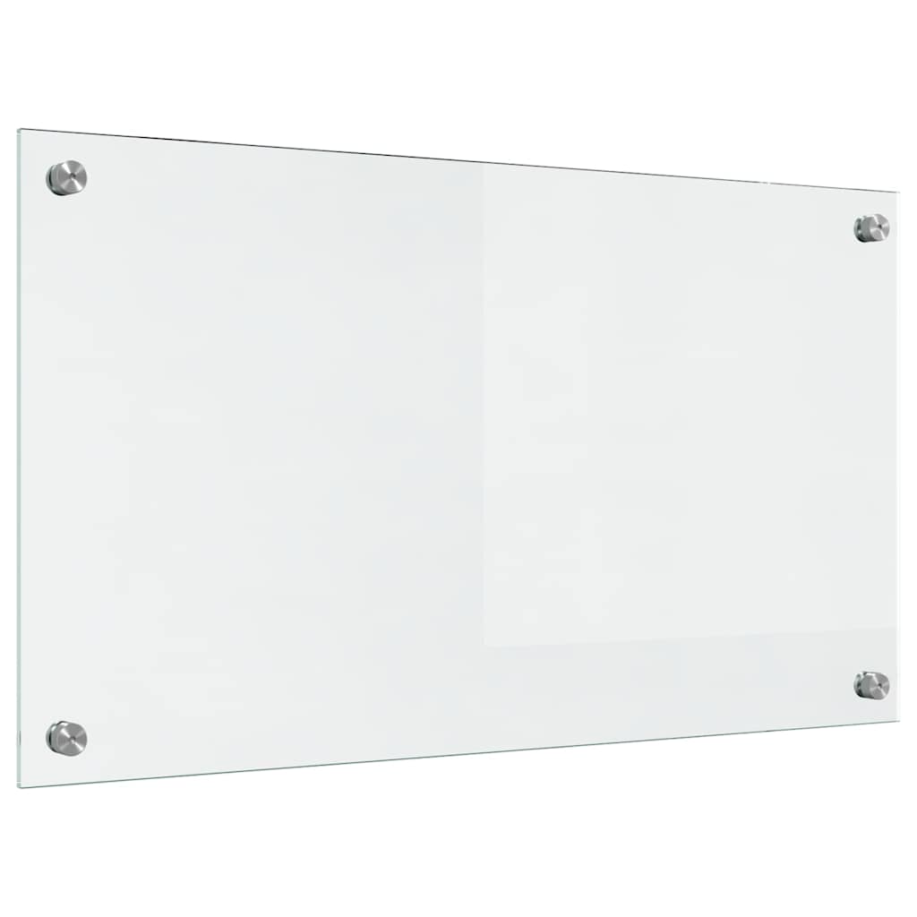 vidaXL Küchenrückwand Transparent 70 x 40 cm Gehärtetes Glas