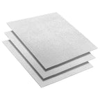 vidaXL Spiegel-Mosaikfliese Geometrisch 3 pcs Silber 30 x 30 cm Glas