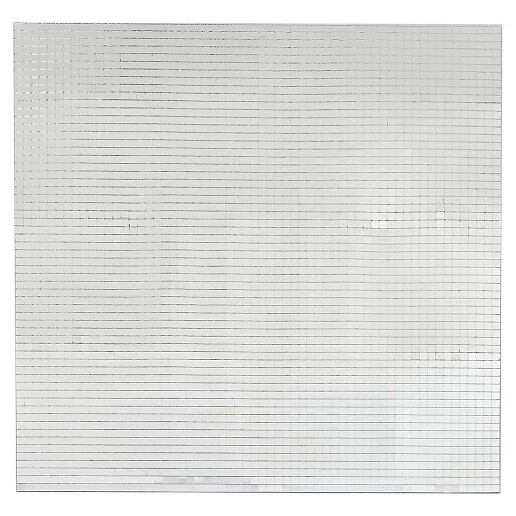 vidaXL Spiegel-Mosaikfliese Geometrisch 12 pcs Silber 30 x 30 cm Glas
