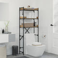 vidaXL Waschmaschinenregal mit Regal Artisan-Eiche 67 x 25 x 163 cm