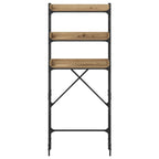 vidaXL Waschmaschinenregal mit Regal Artisan-Eiche 67 x 25 x 163 cm