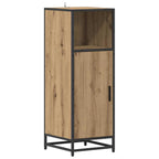 vidaXL Badezimmermöbel-Set mit Regal Artisan-Eiche 35 x 37,5 x 100 cm