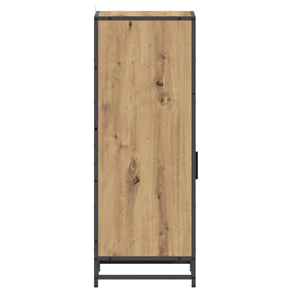 vidaXL Badezimmermöbel-Set mit Regal Artisan-Eiche 35 x 37,5 x 100 cm