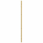 vidaXL Faltbare Duschtrennwand Gold 130 x 138 cm