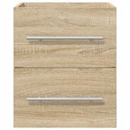 vidaXL Waschbeckenunterschrank Sonoma-Eiche 38,5 x 41 x 48 cm