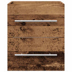 vidaXL Waschbeckenunterschrank Altholz 38,5 x 41 x 48 cm Holzwerkstoff