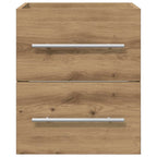 vidaXL Waschbeckenunterschrank Artisan-Eiche 38,5 x 41 x 48 cm