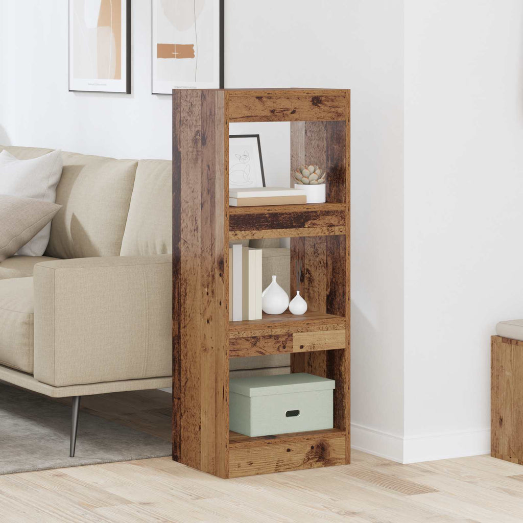vidaXL Bücherregal Braun 40 x 30 x 103 cm Holzwerkstoff