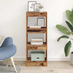 vidaXL Bücherregal Braun 40 x 30 x 103 cm Holzwerkstoff