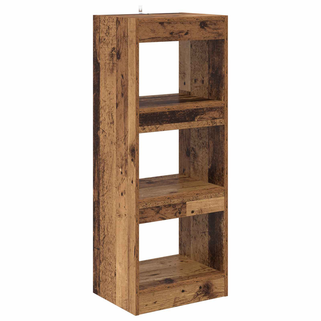 vidaXL Bücherregal Braun 40 x 30 x 103 cm Holzwerkstoff