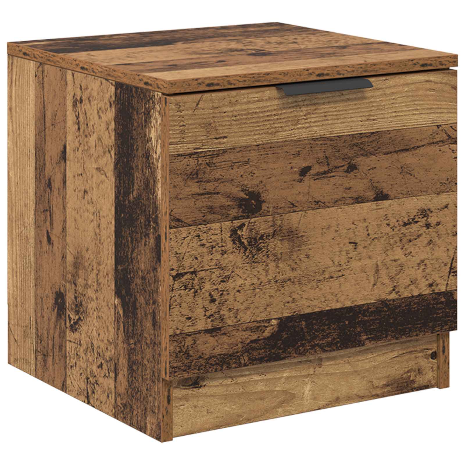 vidaXL Bettschrank 2 pcs Altholz 40 x 39 x 40 cm Holzwerkstoff