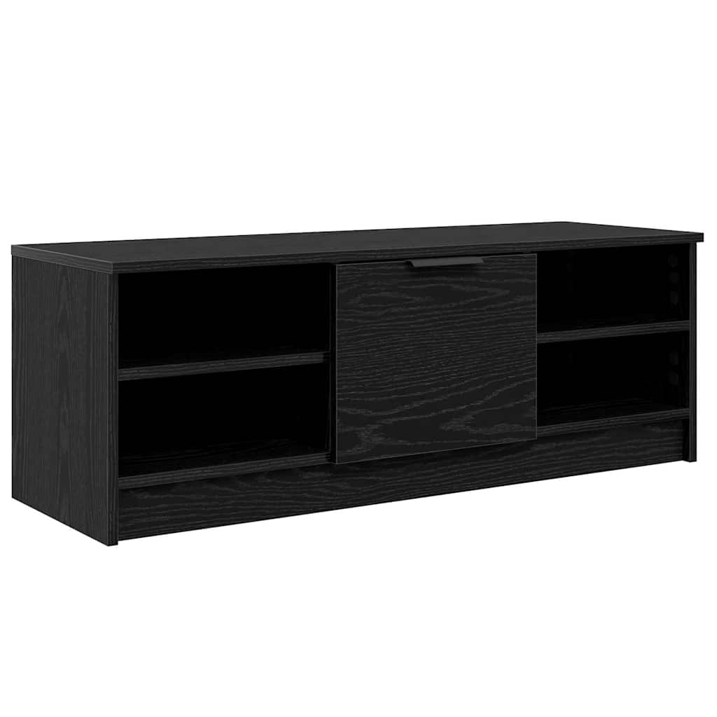 vidaXL TV-Schränk Schwarz Eichen-Optik 102 x 35 x 36,5 cm