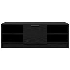 vidaXL TV-Schränk Schwarz Eichen-Optik 102 x 35 x 36,5 cm