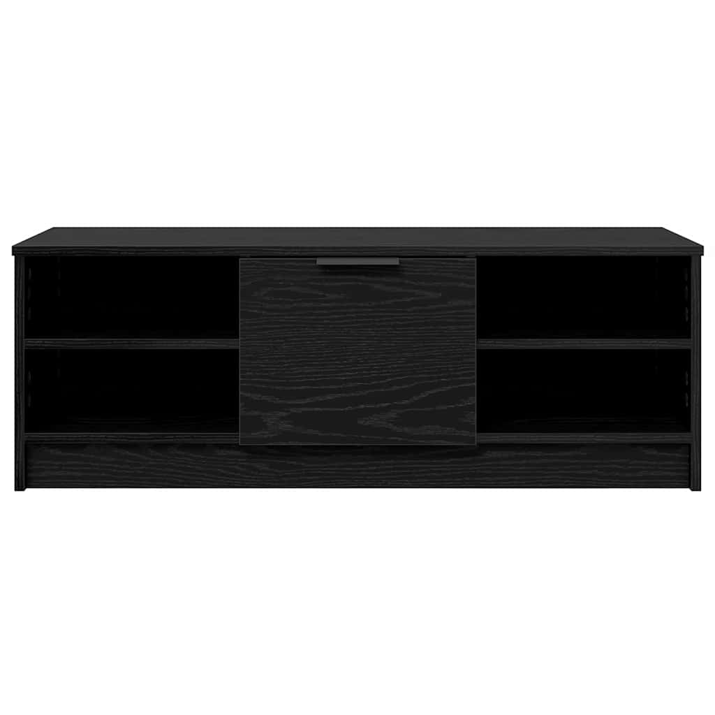 vidaXL TV-Schränk Schwarz Eichen-Optik 102 x 35 x 36,5 cm