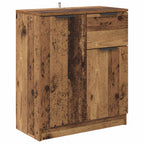 vidaXL Sideboard mit Schubladen Altholz 60 x 30 x 70 cm Holzwerkstoff