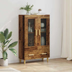 vidaXL Highboard mit Schubladen Altholz 70 x 31 x 115 cm Holzwerkstoff