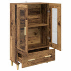 vidaXL Highboard mit Schubladen Altholz 70 x 31 x 115 cm Holzwerkstoff