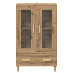 vidaXL Highboard Artisan-Eiche 70 x 31 x 115 cm Holzwerkstoff