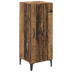 vidaXL Sideboard Wandmontiert Altholz 34,5 x 34 x 90 cm Holzwerkstoff