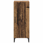 vidaXL Sideboard Wandmontiert Altholz 34,5 x 34 x 90 cm Holzwerkstoff