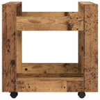 vidaXL Schreibtischwagen Altholz 60 x 45 x 60 cm Holzwerkstoff