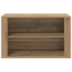 vidaXL Schuhregal Artisan-Eiche 75 x 35 x 45 cm Holzwerkstoff