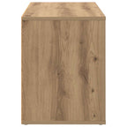 vidaXL Schuhregal Artisan-Eiche 75 x 35 x 45 cm Holzwerkstoff
