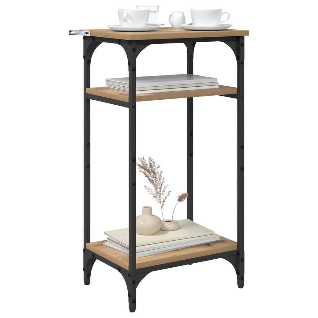 vidaXL Beistelltisch Artisan-Eiche 40 x 30 x 75 cm Holzwerkstoff