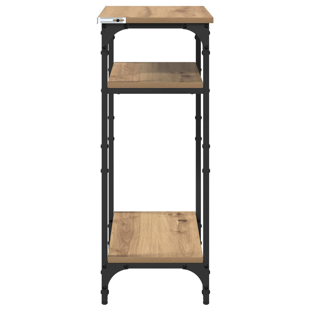 vidaXL Beistelltisch Artisan-Eiche 40 x 30 x 75 cm Holzwerkstoff