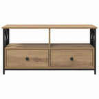 vidaXL TV-Schränk mit Schubladen Artisan-Eiche 90 x 33 x 45 cm