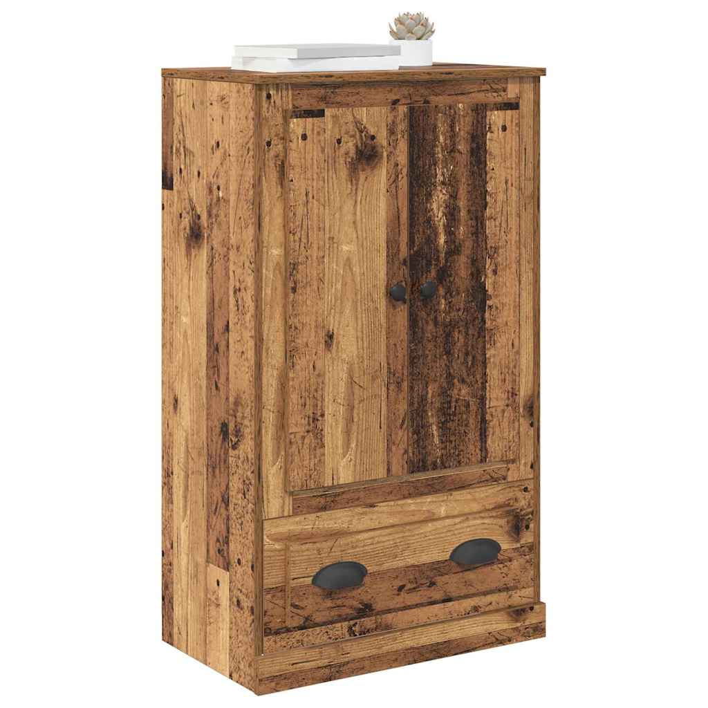 vidaXL Highboard Altholz 60 x 35,5 x 103,5 cm Holzwerkstoff