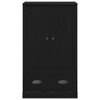 vidaXL Highboard Schwarz Eichen-Optik 60 x 35,5 x 103,5 cm
