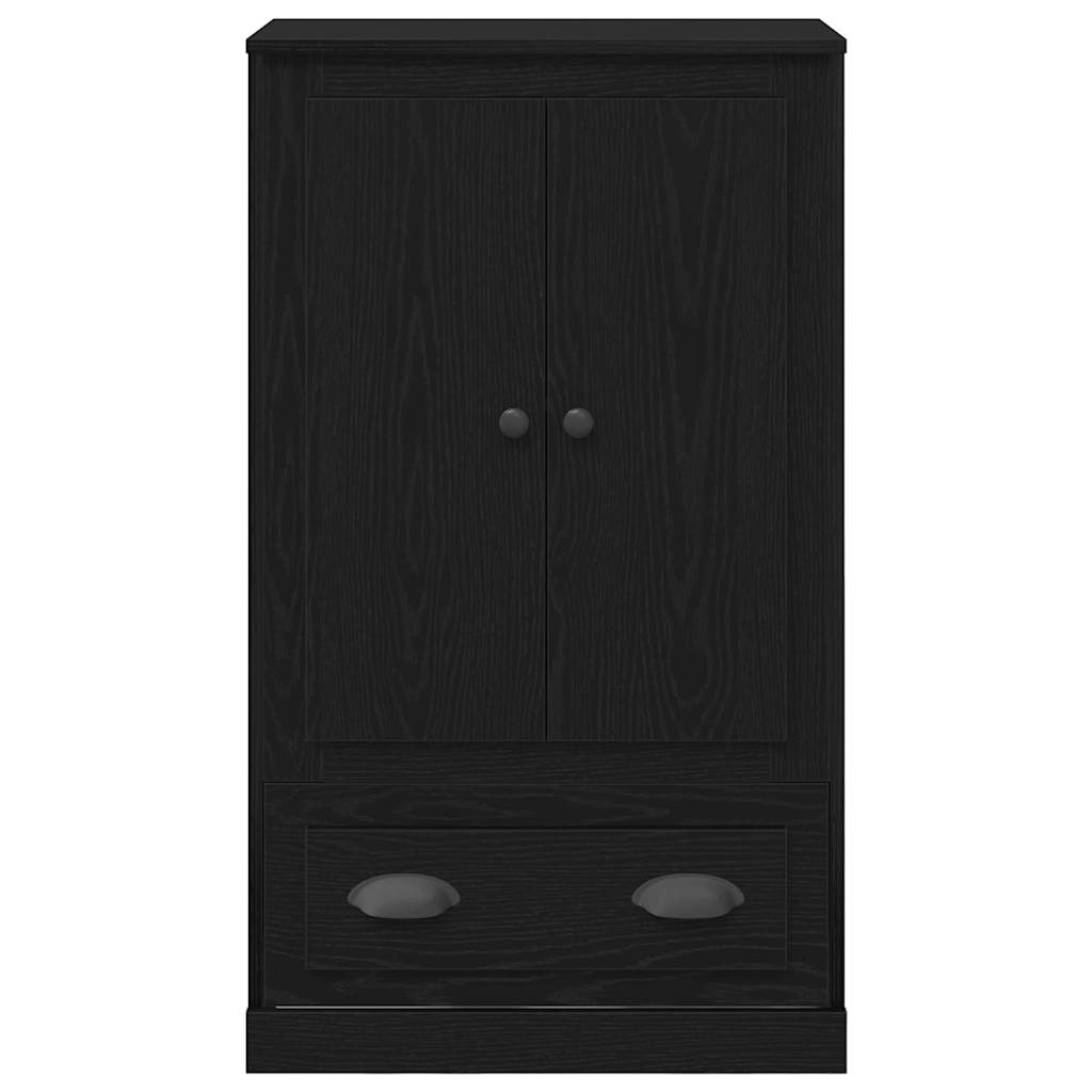 vidaXL Highboard Schwarz Eichen-Optik 60 x 35,5 x 103,5 cm
