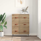 vidaXL Kommode Artisan-Eiche 69,5 x 34 x 90 cm Holzwerkstoff