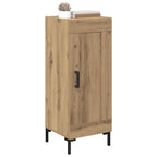 vidaXL Sideboard Olden Artisan-Eiche 34,5 x 34 x 90 cm