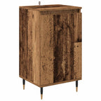 vidaXL Sideboard 2 pcs Altholz 40 x 35 x 70 cm Verbundholz und Eisen