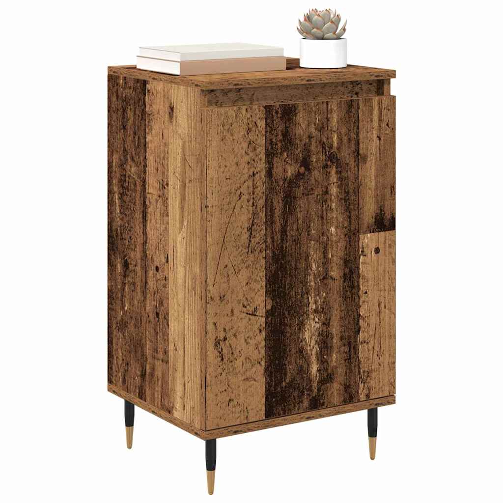 vidaXL Sideboard 2 pcs Altholz 40 x 35 x 70 cm Verbundholz und Eisen