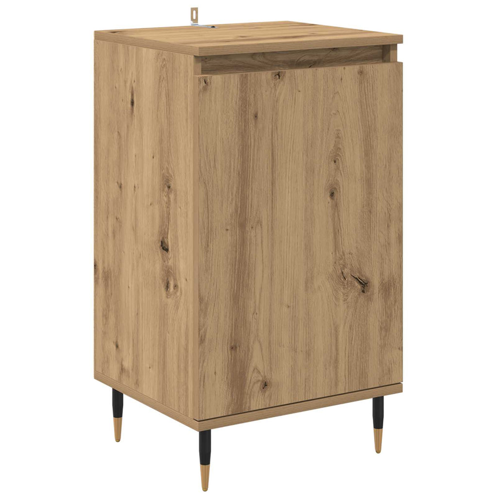 vidaXL Sideboard 2 pcs Artisan-Eiche 40 x 35 x 70 cm