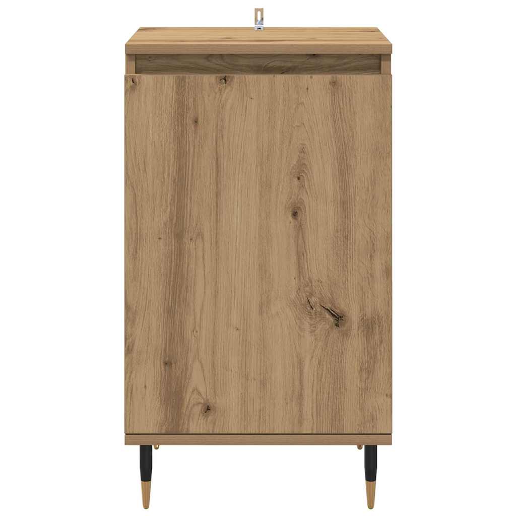 vidaXL Sideboard 2 pcs Artisan-Eiche 40 x 35 x 70 cm