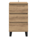 vidaXL Sideboard mit Schubladen Artisan-Eiche Holzwerkstoff