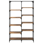vidaXL Regal Altholz 100 x 32 x 170 cm Holzwerkstoff
