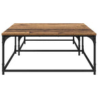 vidaXL Couchtisch 2 pcs Altholz Holzwerkstoff