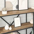 vidaXL Konsolentisch Artisan-Eiche 160 x 30 x 75 cm Holzwerkstoff