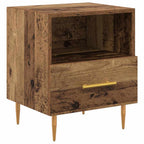 vidaXL Nachttisch mit Schubladen Braun 40 x 35 x 47,5 cm Holzwerkstoff