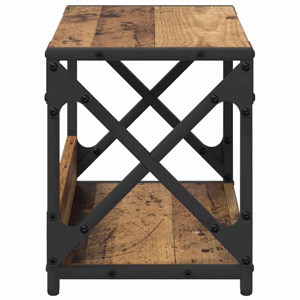 vidaXL Druckerständer Altholz 44 x 26 x 31,5 cm Holzwerkstoff