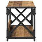 vidaXL Druckerständer Altholz 44 x 26 x 31,5 cm Holzwerkstoff