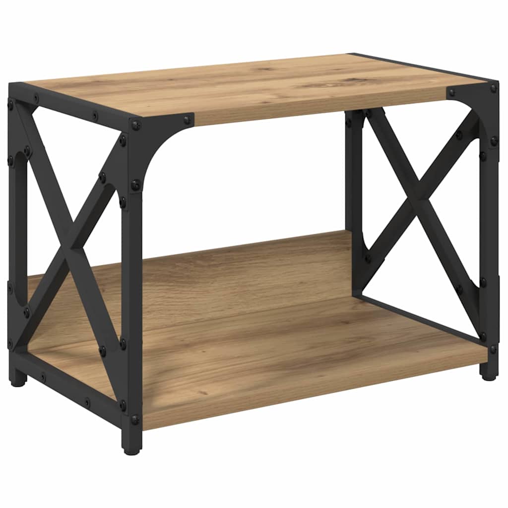 vidaXL Druckerständer Artisan-Eiche 44 x 26 x 31,5 cm Holzwerkstoff