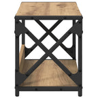 vidaXL Druckerständer Artisan-Eiche 44 x 26 x 31,5 cm Holzwerkstoff