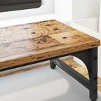 vidaXL Monitor Halterung Altholz 55 x 23 x 14 cm Holzwerkstoff